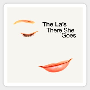 The La's  • • • • Retro Indiepop Design Sticker